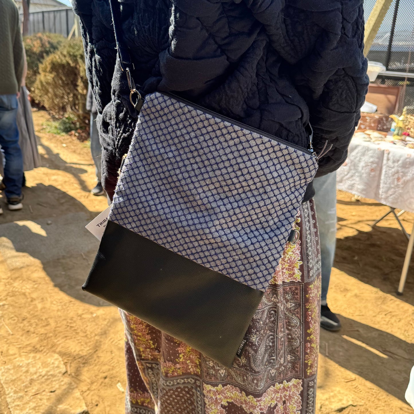 刺し子ショルダーバッグ