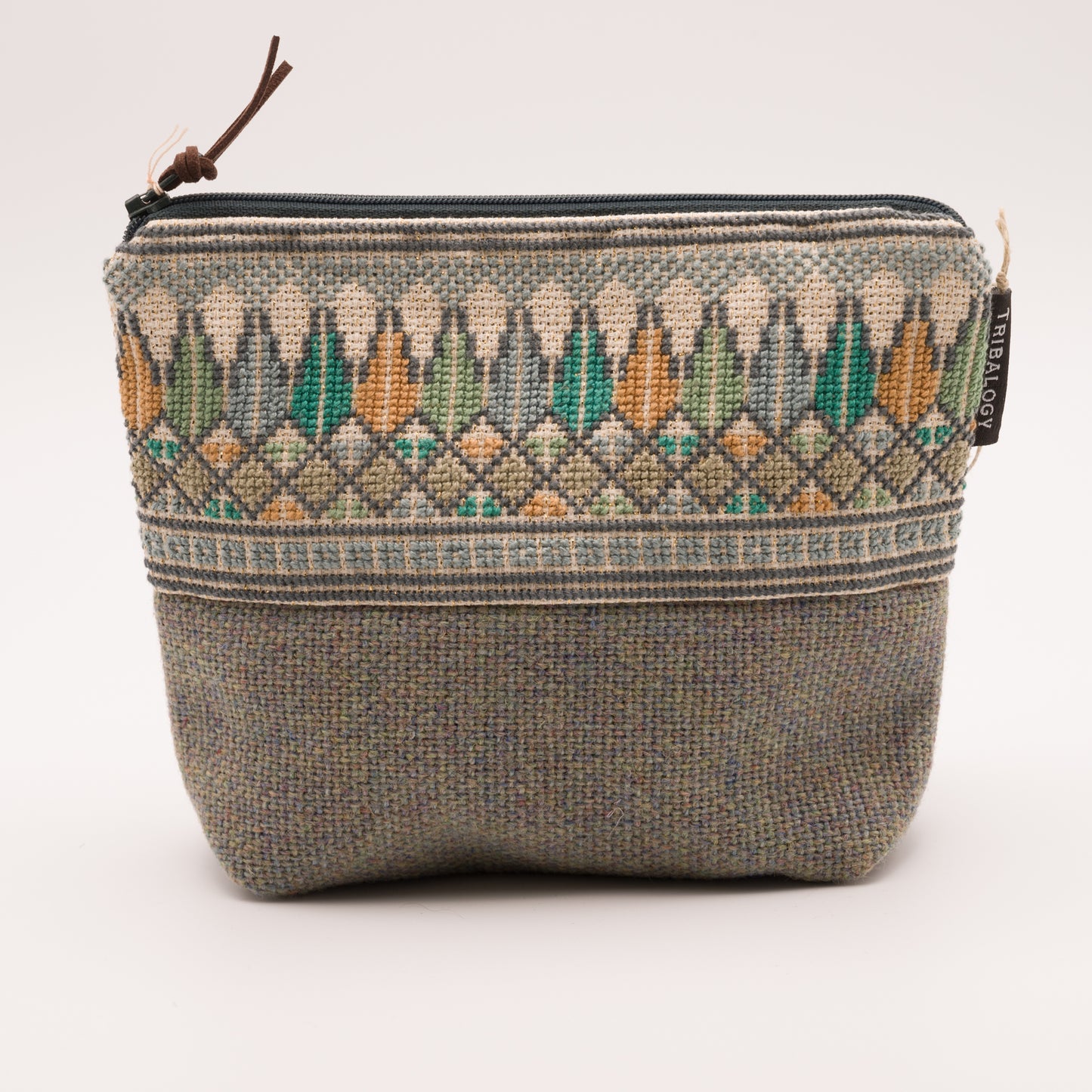 パレスチナ刺繍化粧ポーチ