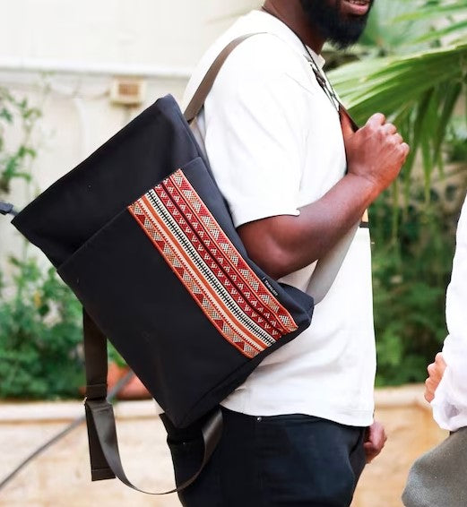 刺繍入り2wayミリタリーバッグ