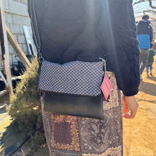 刺し子ショルダーバッグ