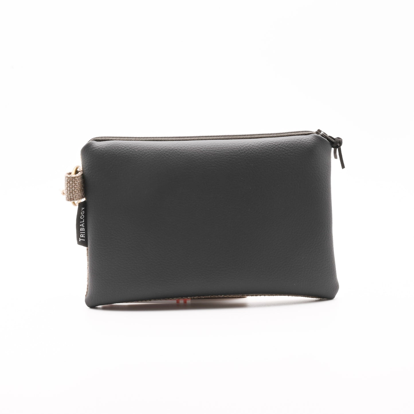 花柄刺繍の化粧ポーチ