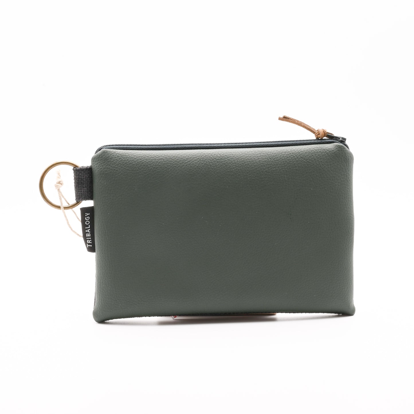 花柄刺繍の化粧ポーチ